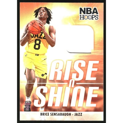 2023-24 Hoops Rise N Shine Memorabilia #32 Brice Sensabaugh