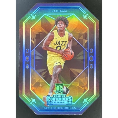 2023-24 Panini Contenders Crown Jewels #18 Taylor Hendricks RC
