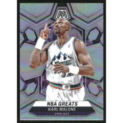 2023-24 Panini Mosaic Silver #297 Karl Malone/NBA Greats