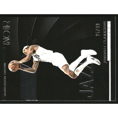 2023-24 Panini Noir #62 Jordan Clarkson A