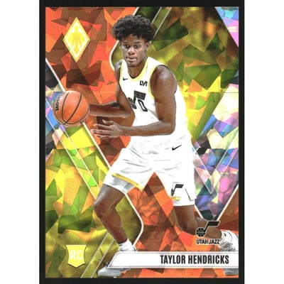 2023-24 Panini Phoenix Orange Ice #264 Taylor Hendricks
