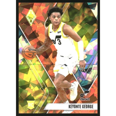 2023-24 Panini Phoenix Orange Ice #296 Keyonte George