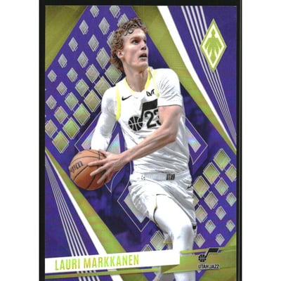 2023-24 Panini Phoenix Purple #102 Lauri Markkanen