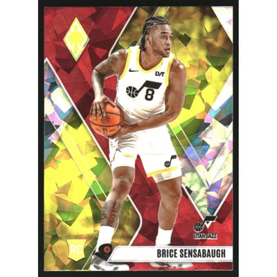2023-24 Panini Phoenix Red Ice #289 Brice Sensabaugh