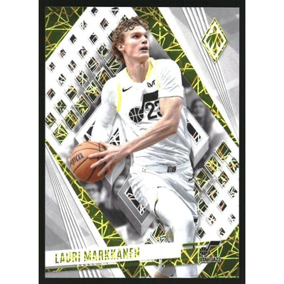 2023-24 Panini Phoenix White Lazer #102 Lauri Markkanen