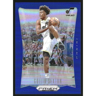 2023-24 Panini Prizm Deca Prizms Blue #193 Collin Sexton