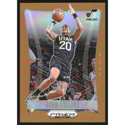 2023-24 Panini Prizm Deca Prizms Orange #121 John Collins