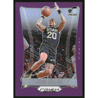 2023-24 Panini Prizm Deca Prizms Purple #121 John Collins
