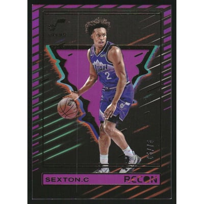 2023-24 Panini Recon Holo Purple #182 Collin Sexton