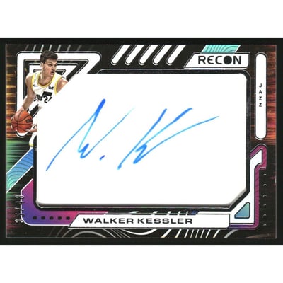 2023-24 Panini Recon Sophomore Acetate Autographs #11 Walker Kessler