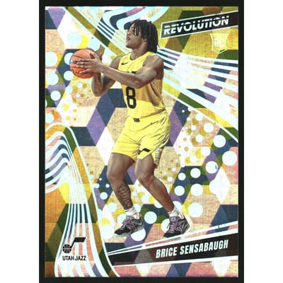 2023-24 Panini Revolution Cubic #128 Brice Sensabaugh