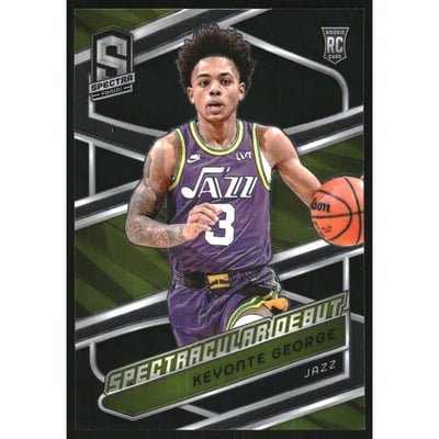 2023-24 Panini Spectra #182 Keyonte George SD