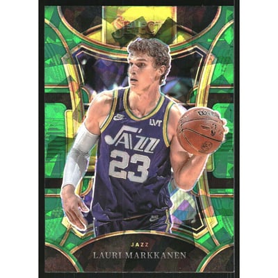 2023-24 Select Prizms Green Ice #382 Lauri Markkanen