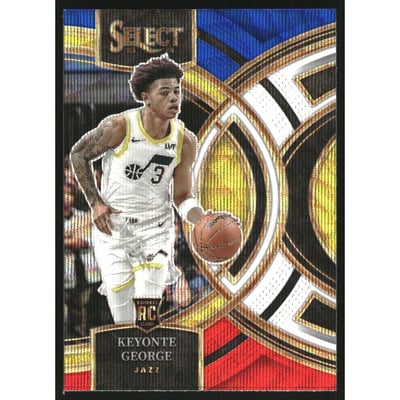 2023-24 Select Prizms Tri-Color #109 Keyonte George