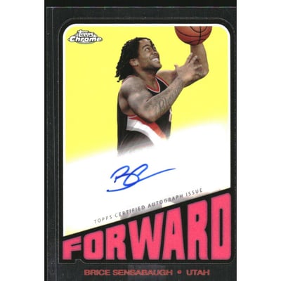 2023-24 Topps Chrome '72 Topps Autographs #TABS Brice Sensabaugh