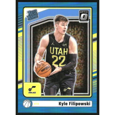 2024-25 Donruss Optic Aqua #300 Kyle Filipowski RR