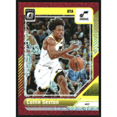 2024-25 Donruss Optic Choice Red #151 Collin Sexton