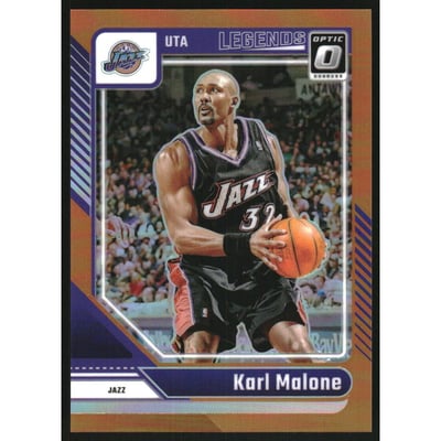 2024-25 Donruss Optic Orange #229 Karl Malone LGD