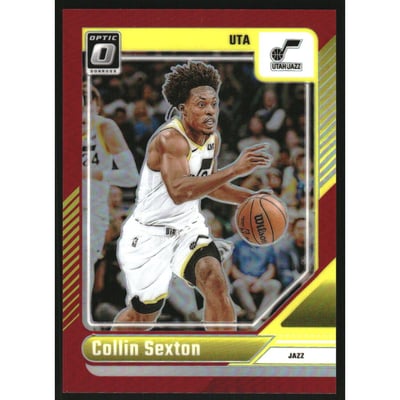 2024-25 Donruss Optic Red #151 Collin Sexton
