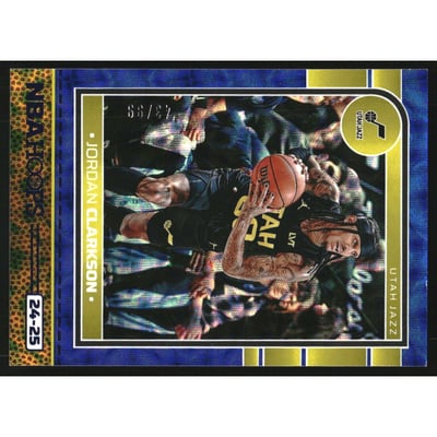 2024-25 Hoops Blue Scope #2 Jordan Clarkson