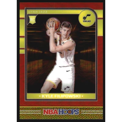 2024-25 Hoops Premium Prizms Orange #262 Kyle Filipowski