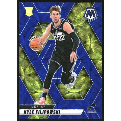 2024-25 Panini Mosaic Mosaic International Blue #231 Kyle Filipowski