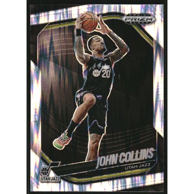 2024-25 Panini Prizm Black Prizms Skewed #44 John Collins
