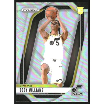 2024-25 Panini Prizm Prizms Silver #232 Cody Williams
