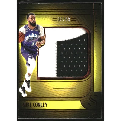 2024-25 Panini Silhouette Silhouettes Bronze #45 Mike Conley/49