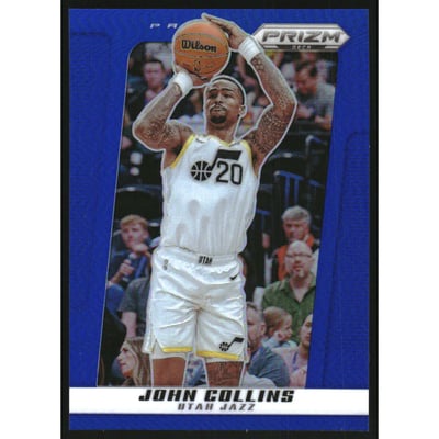 2024-25 Prizm Deca Prizms Blue #162 John Collins