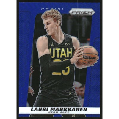 2024-25 Prizm Deca Prizms Blue #94 Lauri Markkanen