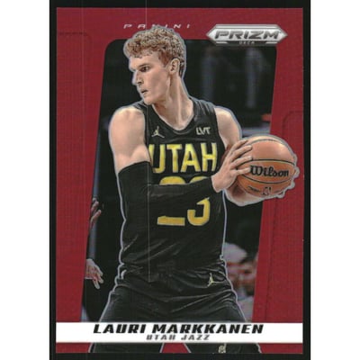 2024-25 Prizm Deca Prizms Red #94 Lauri Markkanen