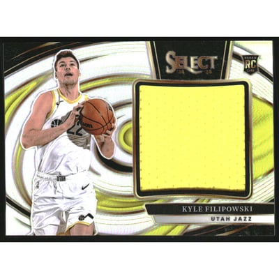 2024-25 Select Jumbo Rookie Swatches #15 Kyle Filipowski