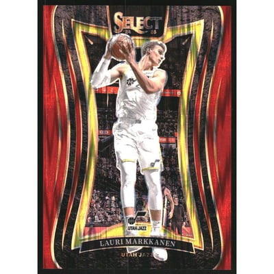 2024-25 Select Red Flash Prizms #324 Lauri Markkanen