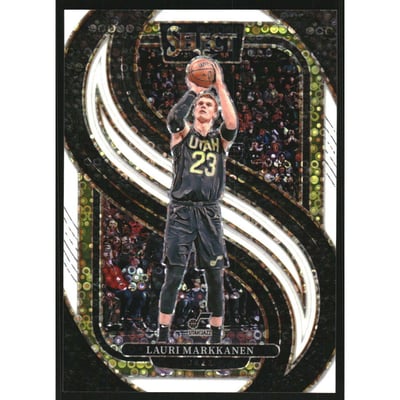 2024-25 Select White Disco Prizms #136 Lauri Markkanen