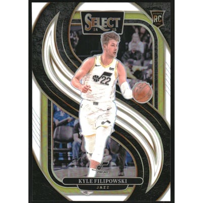 2024-25 Select White Prizms #170 Kyle Filipowski