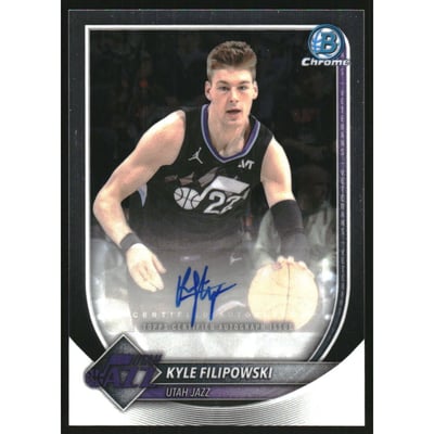 2025-26 Bowman Chrome Autographs #BCAKF Kyle Filipowski