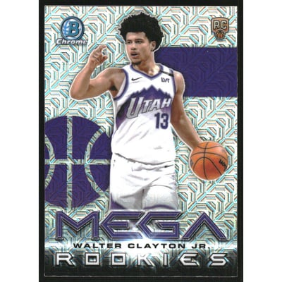 2025-26 Bowman Chrome Mega Rookies #MR18 Walter Clayton Jr.
