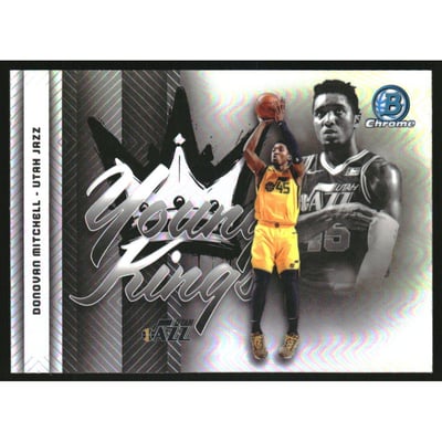 2025-26 Bowman Chrome Young Kings Refractors #YK15 Donovan Mitchell