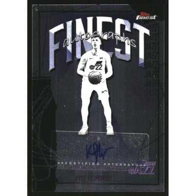 2025-26 Finest Autographs #FAUKP Kyle Filipowski