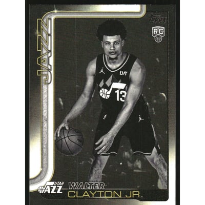 2025-26 Topps Blackout #218 Walter Clayton Jr.