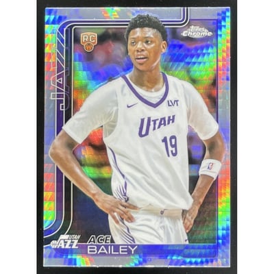 2025-26 Topps Chrome Prism Refractor #255 Ace Bailey RC