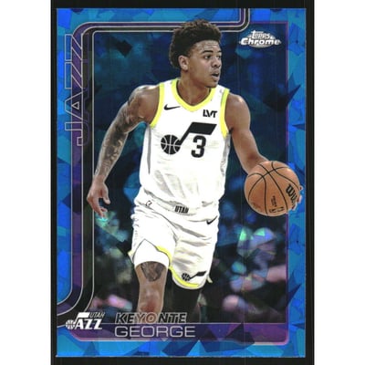 2025-26 Topps Chrome Sapphire #235 Keyonte George