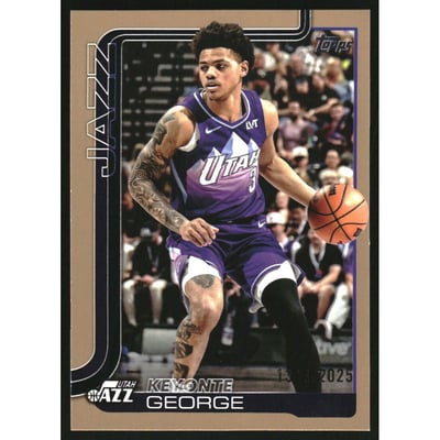2025-26 Topps Gold #131 Keyonte George