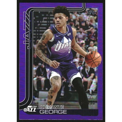 2025-26 Topps Purple Rainbow #131 Keyonte George