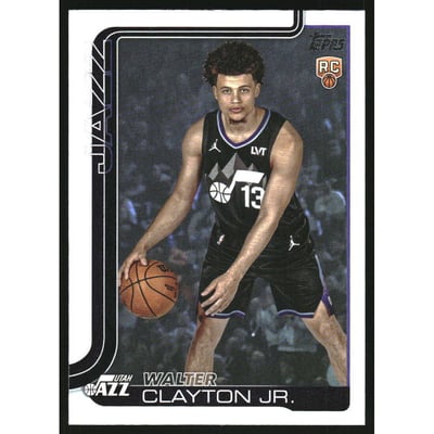 2025-26 Topps Rainbow Foilboard #218 Walter Clayton Jr.