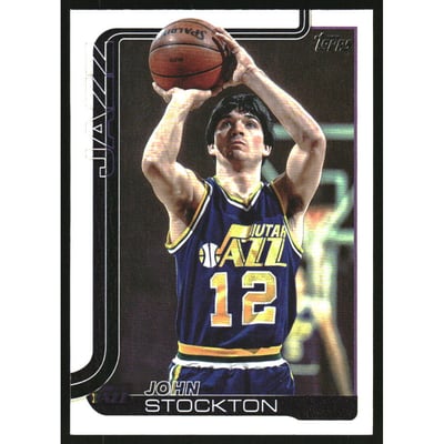 2025-26 Topps Rainbow Foilboard #264 John Stockton