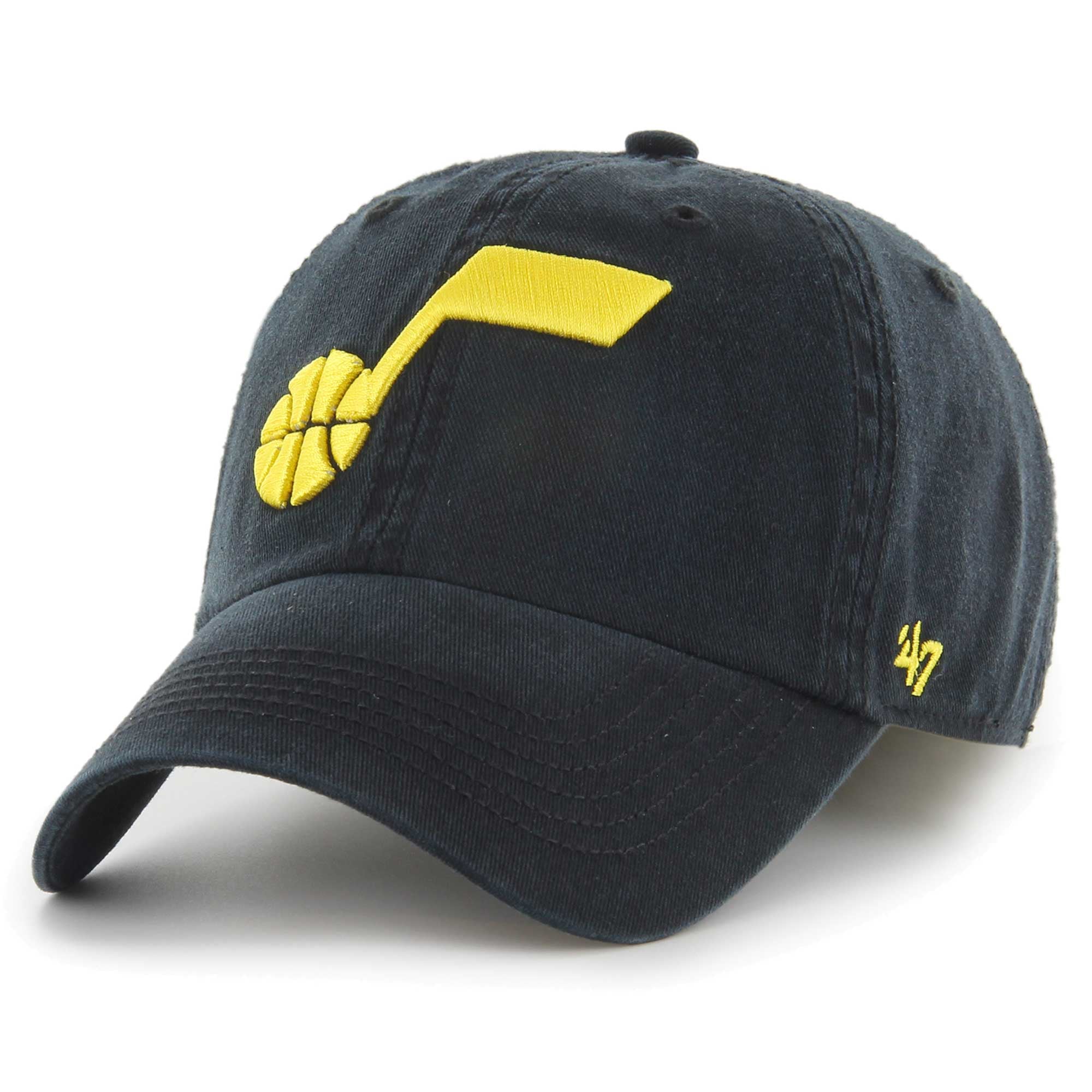 Men's Utah Jazz '47 Black Classic Franchise Fitted Hat