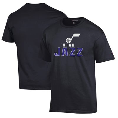 Utah Jazz Champion Jersey Cotton T-Shirt - Navy