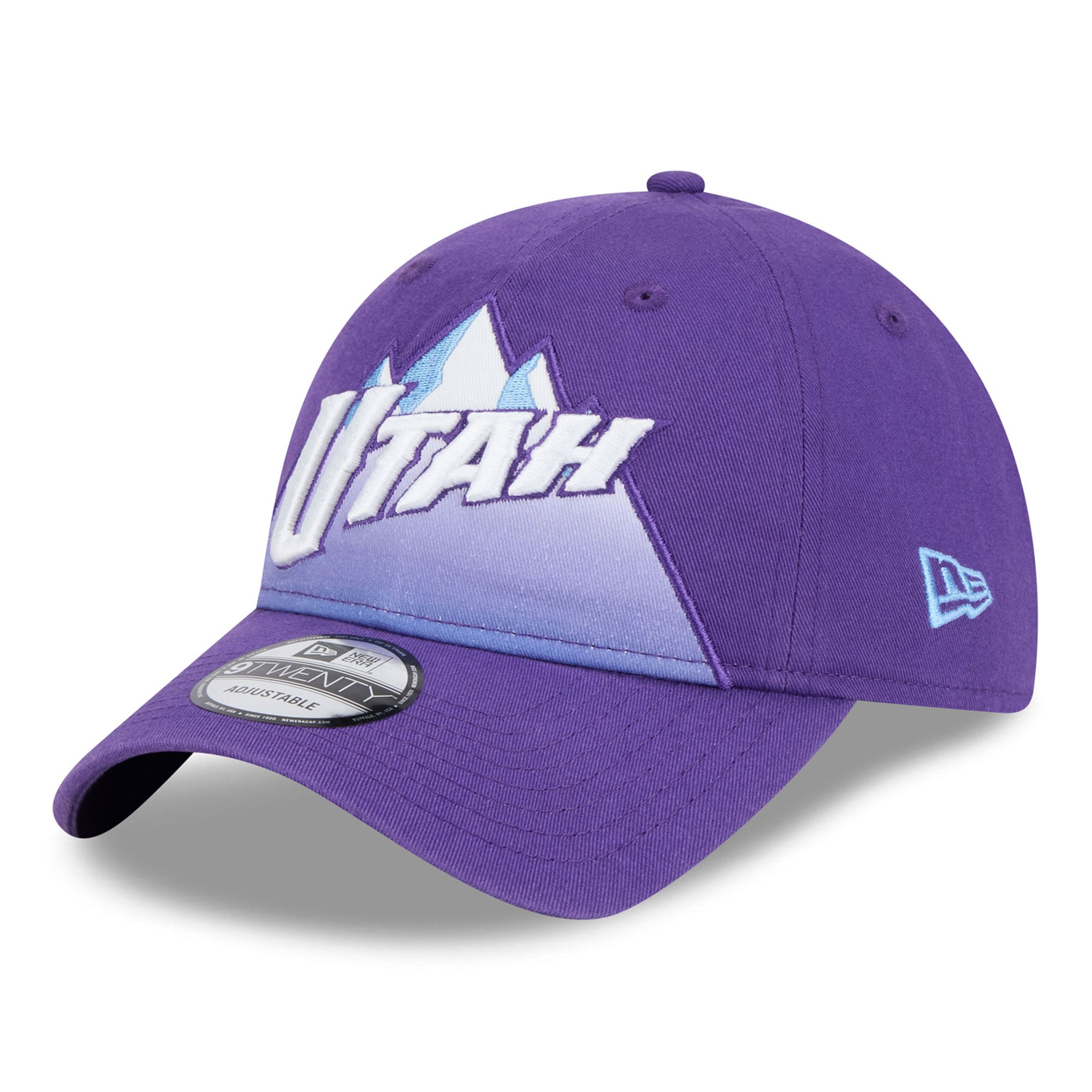 Men's Utah Jazz  New Era Purple 2024/25 City Edition 9TWENTY Adjustable Hat